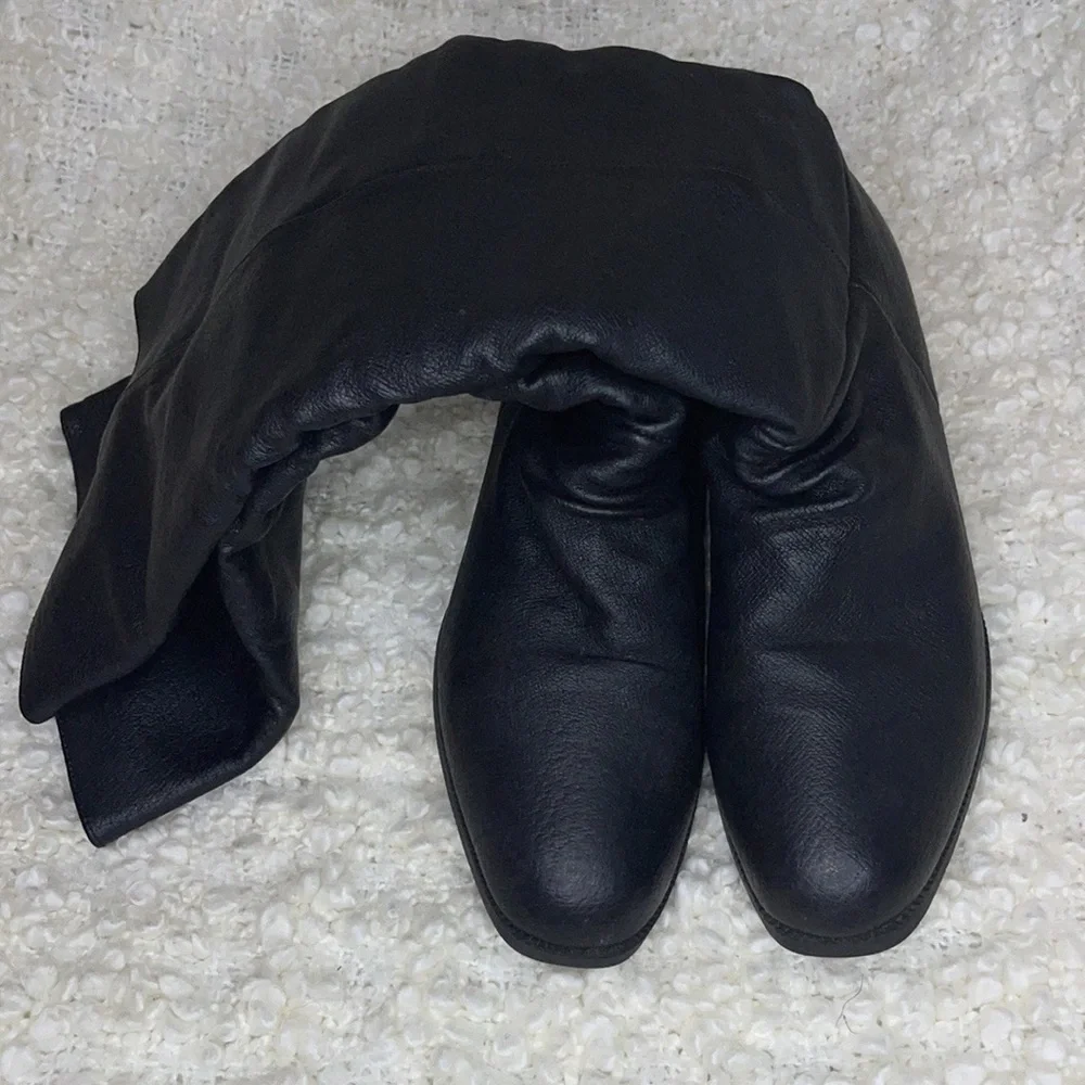 Women’s Basic Editions Leather Knee High Boots Size 8.5